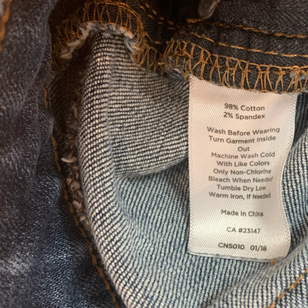 Talbots Blue Girlfriend Denim Shorts - Picture 5 of 5